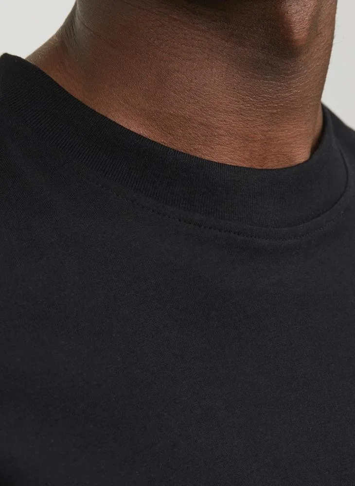 JACK & JONES  Casual Crew Neck Regular Fit T-Shirt for Men | Best Price UAE